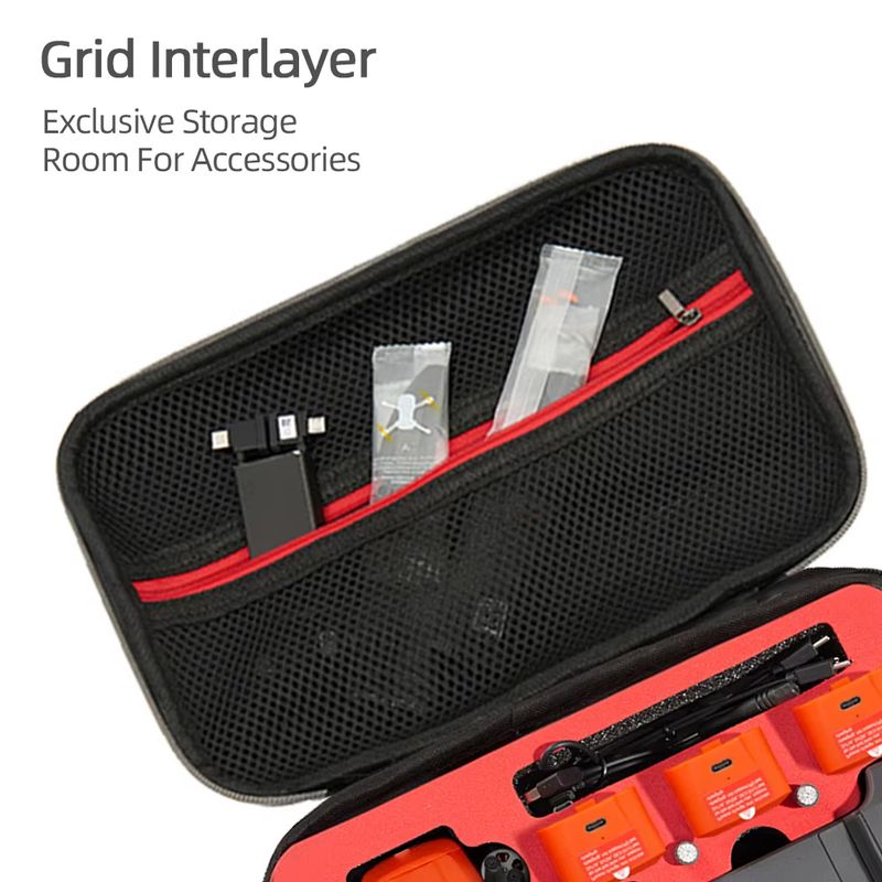 Hard Shell Carrying Case For Storage Bag Travel Portable Handbag Box For FIMI Mini 3 Drone Accessories_voghion.com