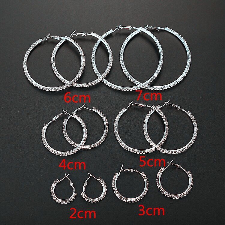 Gioielli popolari con diamanti, orecchini grandi esagerati, orecchini retrò in stile etnico per donne con fibbie per le orecchie_voghion.com