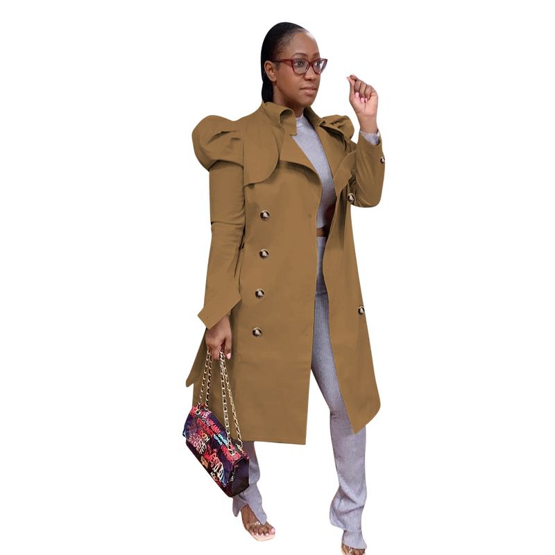 L'abbigliamento da donna con giacca a vento lunga casual Joker più venduto da donna_voghion.com