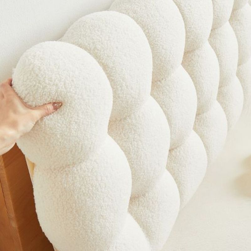 Cuscino da comodino color crema, morbido, per schienale, per camera da letto, ispessito, universale, tatami, nuovo modello, per casa in affitto, anticollisione_voghion.com