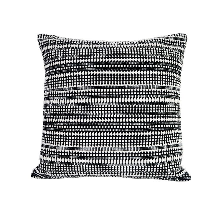 Funda de cojín de estilo étnico tejida en mezcla de lino, funda de almohada decorativa bohemia para sofá, casa de familia, hotel, decoración bohemia._voghion.com