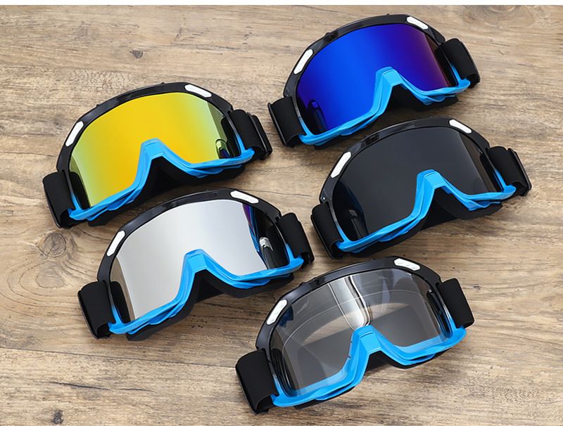 Motorbrillen, off-road fietsbrillen, winddichte zonnebrillen voor mountainbiken, motorcrosshelmen, vizier met verwisselbare lenzen_voghion.com