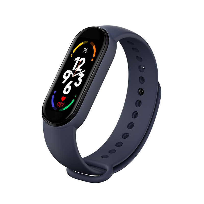 Heart Rate Blood Pressure Bluetooth Step Counter Music Weather Sleep Monitoring M7 Smart Sports Bracelet Watch_voghion.com