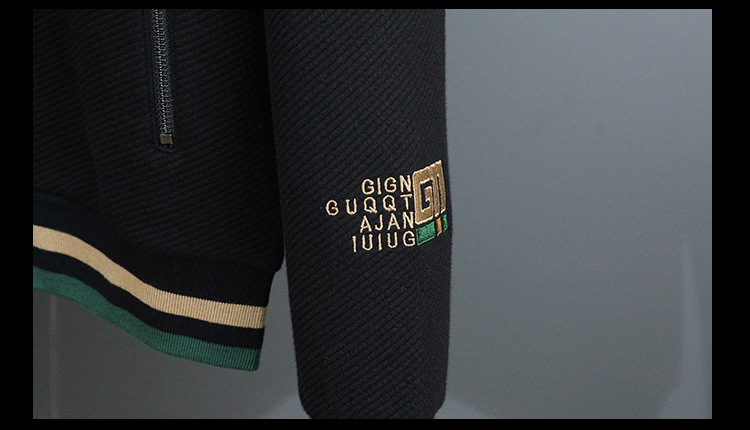 Premium-Herbst-Trainingsanzug für Herren – modisches zweiteiliges Set aus Pullover und Jacke, modernes Streetwear-Ensemble_voghion.com