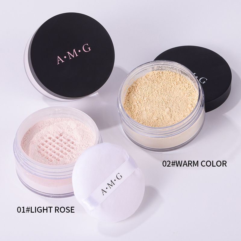 Poudre spéciale AMG, poudre libre de maquillage, anti-cernes, imperméable, éclaircissante, longue tenue_voghion.com