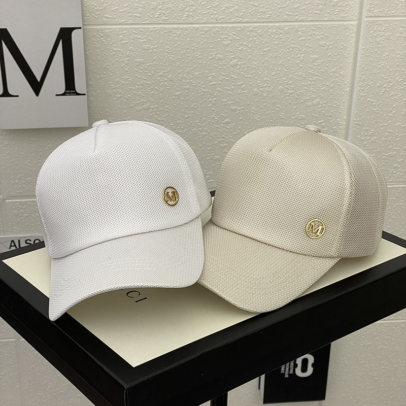 Cappello da donna 2023 Nuovo berretto da baseball di marca di moda più venduto Cappelli da sole in rete traspirante selvaggia per il tempo libero all'aperto_voghion.com