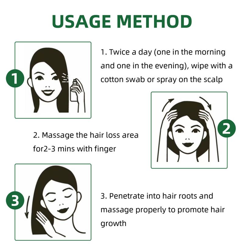 OUHOE Liquid, l'essenza di ginseng idrata i capelli, previene la caduta e cura la crescita dei capelli._voghion.com