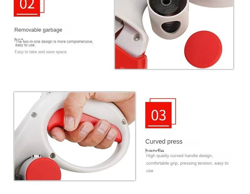 2 in 1 pet toilet picker portable dog feces toilet picker with garbage bag pet toilet cleaning supplies_voghion.com