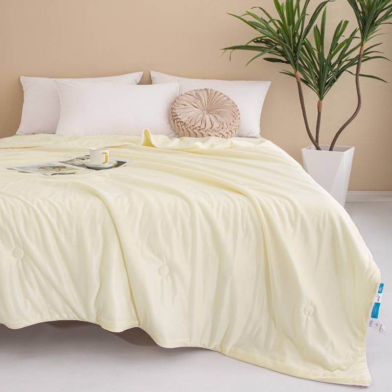 Ice Cream Cooling Summer Blanket - Ultra Soft & Lightweight Machine Washable Air Conditioning Duvet With Ice Silk Fabric_voghion.com