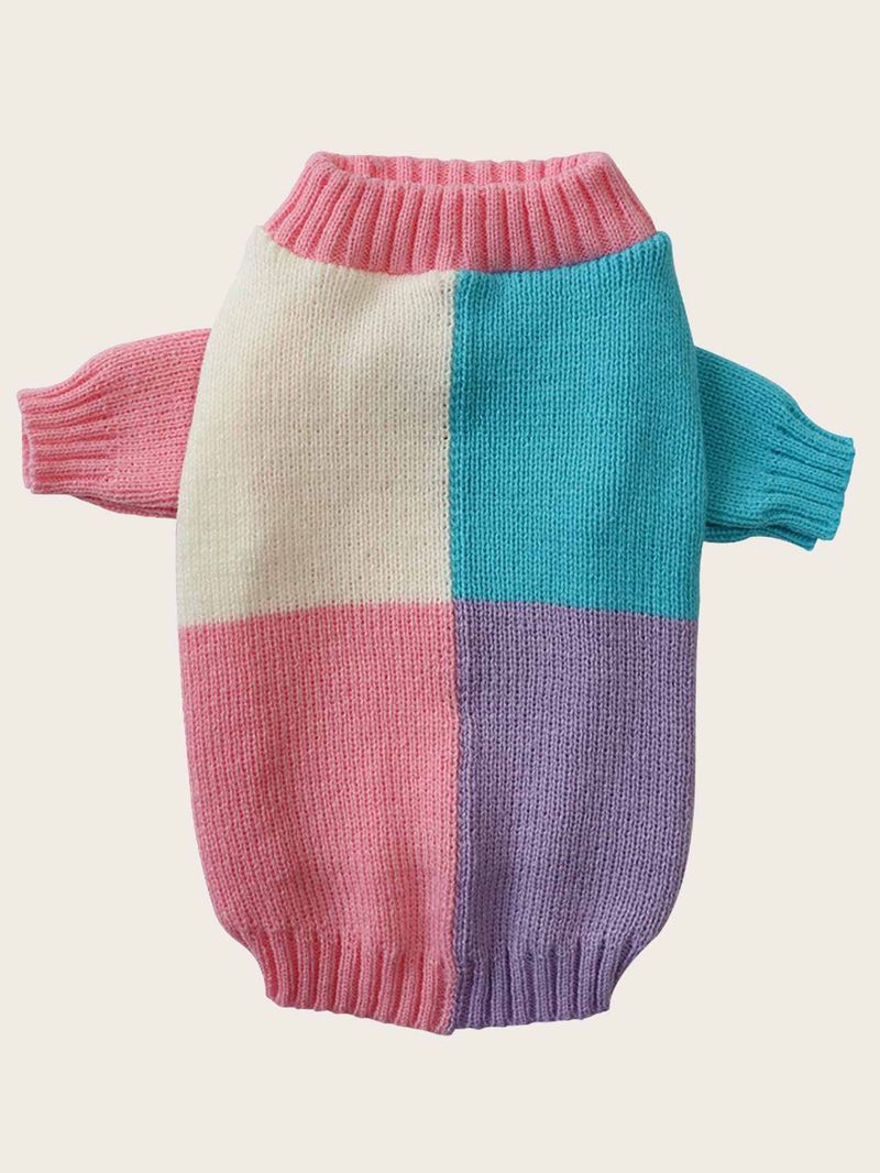 Hot Selling Pet Dog Clothes Autumn And Winter Knitted Sweaters Fashionable Warm Cat Clothes Teddy Pomeranian Dog Clothes Wholesale_voghion.com