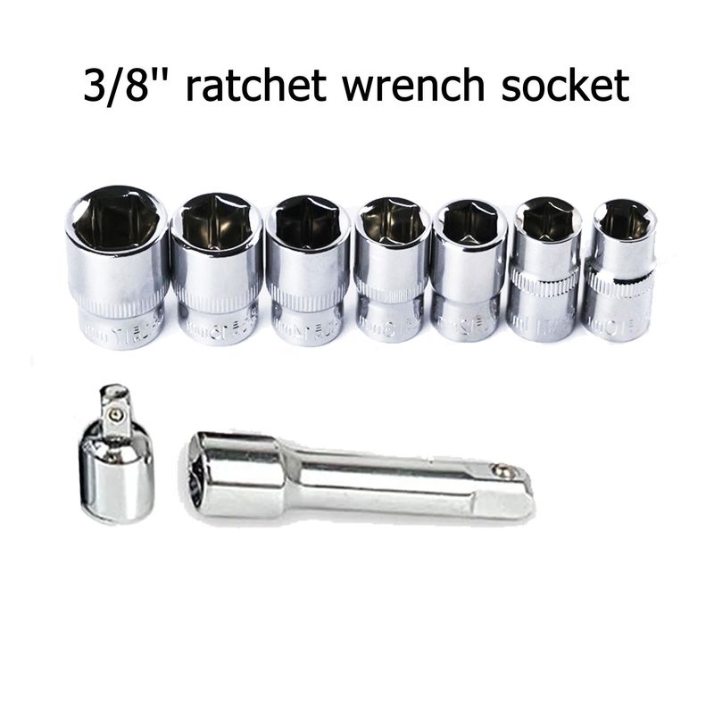 Wrench Adapter Set,Sleeve Head For Use With 3/8 Cordless Power Tools_voghion.com