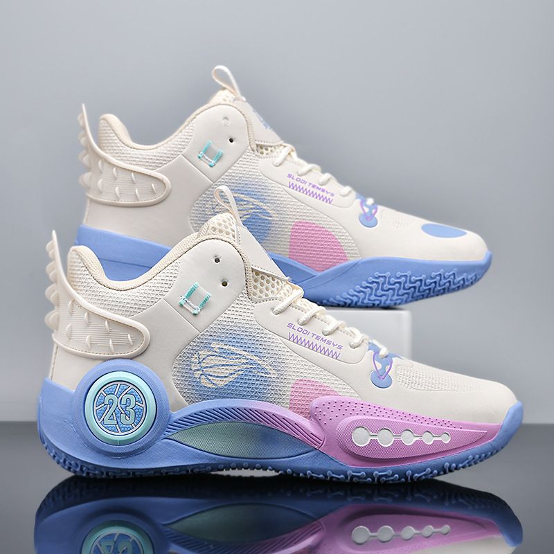 Basketball Herren Damen, Kampfstiefel, Freizeitsport Teenager Studenten, Geeignet Für Zementboden, Drinnen Und Draußen_voghion.com