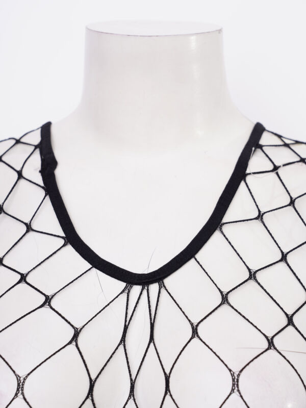Sexy Dessous Nachtwäsche Frauen Aushöhlen Mesh Body Stocking Bodysuit Nachtwäsche_voghion.com