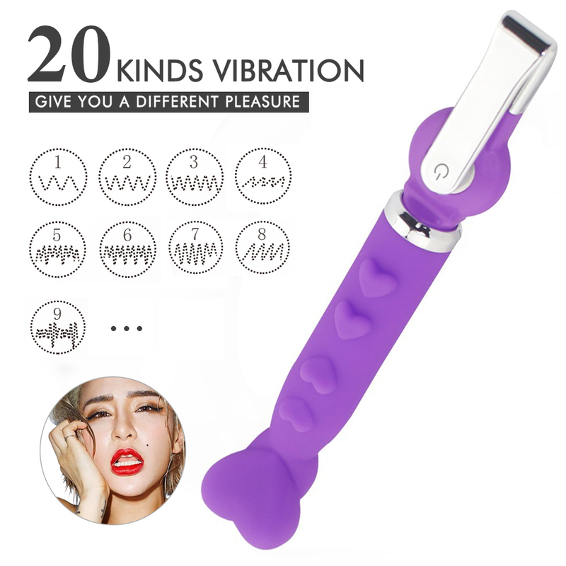 Dildo Vibrator Rechargeable USB With 20 Vibration Patterns G Spot Vibrators For Stimulation Adult S s_voghion.com