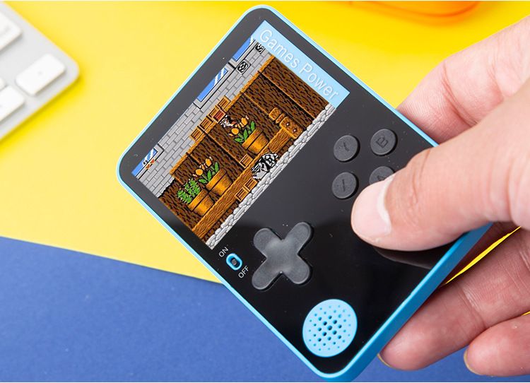 Consolas de videojuegos Tiger Year New Year K10, consola de juegos portátil con tarjeta magnética, funda magnética para teléfono móvil, consola de juegos portátil FC Retro_voghion.com