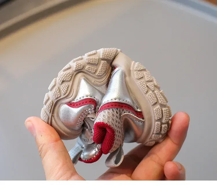 Zapatillas de deporte transpirables para niños y niñas, de otoño 2024, nuevas, ligeras, suaves y versátiles_voghion.com
