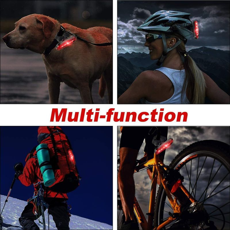 2 Pack Bike Lights Front And Back, USB-C Rechargeable Bicycle Lights Front And Rear, Headlight And Tail Light Set, IPX4 Waterproof High Lumens LED_voghion.com