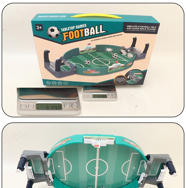 Jouet de jeu de machine de football de table pour enfants Double Battle_voghion.com