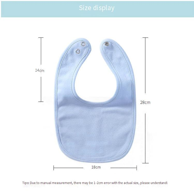 Kinderkleding Baby Slabbetje Sjaal U-vormig Slabbetje Baby Slabbetje Zakje Katoenen Babyspullen Slabbetje_voghion.com