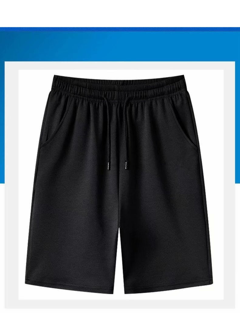 Men's Summer Shorts - Lightweight Stretchy Casual Gym Beach Shorts With Elastic Waistband, Quick-Dry & Anti-Wrinkle_voghion.com