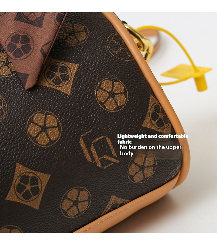 Piccola per le donne 2024 nuovo temperamento alla moda, senso di fascia alta, versatile stile francese piccola borsa a tracolla Boston_voghion.com