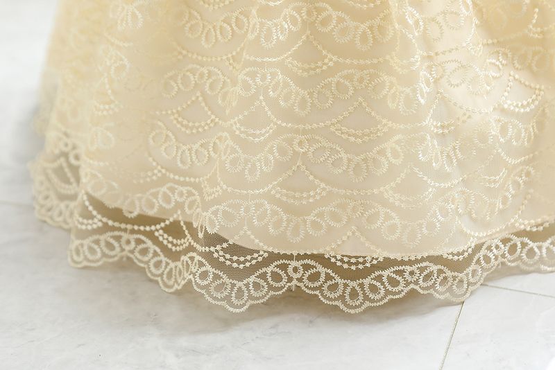 Kanner Kleedung Aussenhandel nei Produkter Kanner Unhängerkleed Béi Puppelchen éischte Gebuertsdag Meedchen Hochzäitskleed_voghion.com