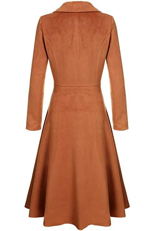 Women's Fashion Foreign Trade 2018 Autumn New Women's European And American Single-Breasted Sleeve Fashion Casual Long Trench_voghion.com