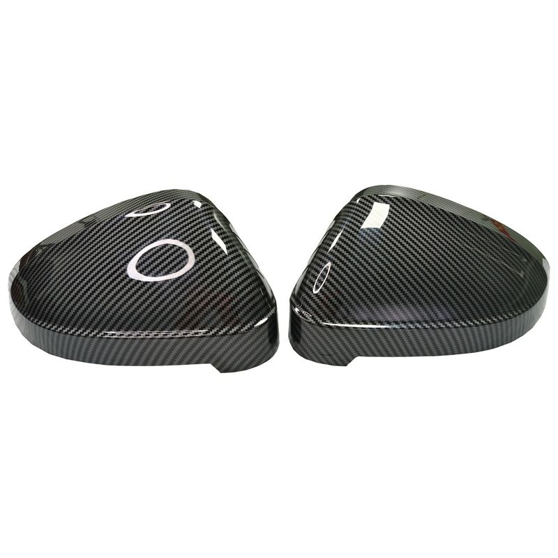 2 piezas Kibowear para tapas de espejos laterales de automóviles A4 A5 B9 (aspecto de carbono) 2017 2018 2019 2020 2021 S4 S5 RS5 allroad Quattro cubiertas de repuesto_voghion.com