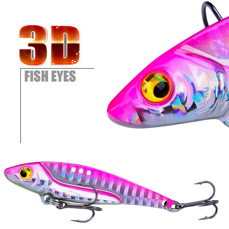 Sometime Gear Laser Vibrating Teaser VIB Lure Freshwater Saltwater Fishing Simulation Bait_voghion.com