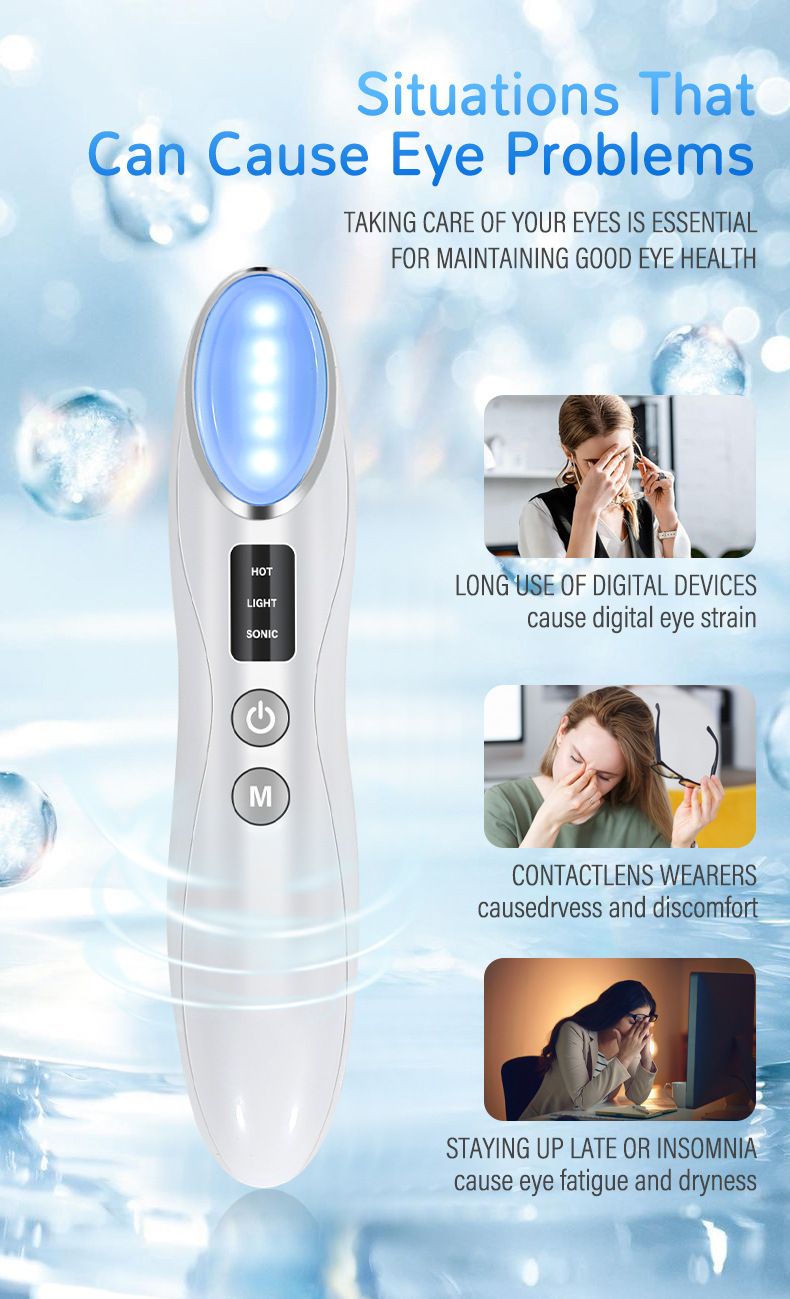 Augenstift Mikrostrom in Vibrationsmassage Home Beauty Instrument Verblassen Augenringe Augenmuster Schönheitsinstrument_voghion.com