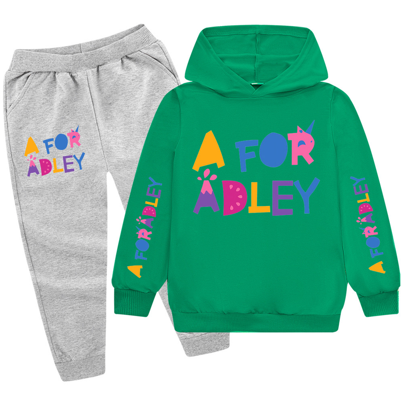 100 CM-170 CM ropa mediana a grande conjunto para niños Sudadera con capucha + Pantalones PB814XX_voghion.com