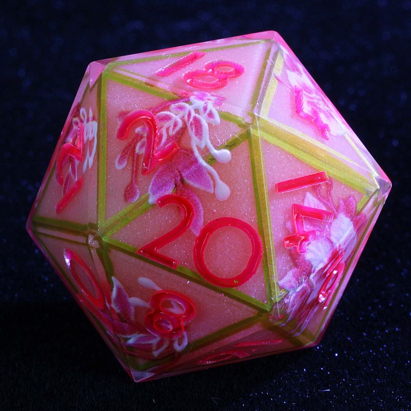 9 Polyhedral Sets Dice D And D Rose Quartz Star For Dungeons Dragons RPG_voghion.com