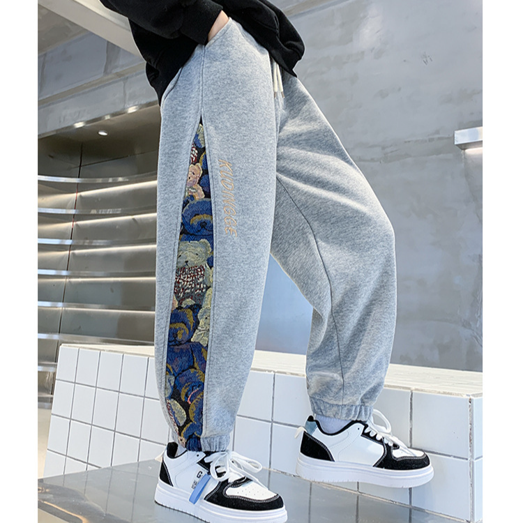 îmbrăcăminte pentru copii Pantaloni casual pentru copii noi, marca de modă, personalitate, pantaloni de trening pentru copii_voghion.com