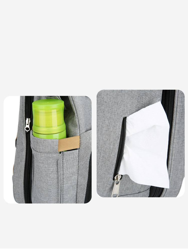Diaper Bag Backpack, Multifunctional Baby Diaper Bag, Diaper Changing Station For Boys Girls, Large Capacity Travel Baby Bag For Mom Dad_voghion.com
