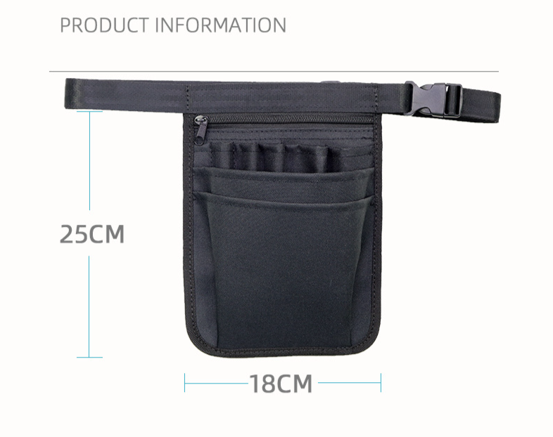 Infirmière Fanny Pack Medical Supplies Stockage Kit Fir Gesondheetsversuergung Aarbechter_voghion.com