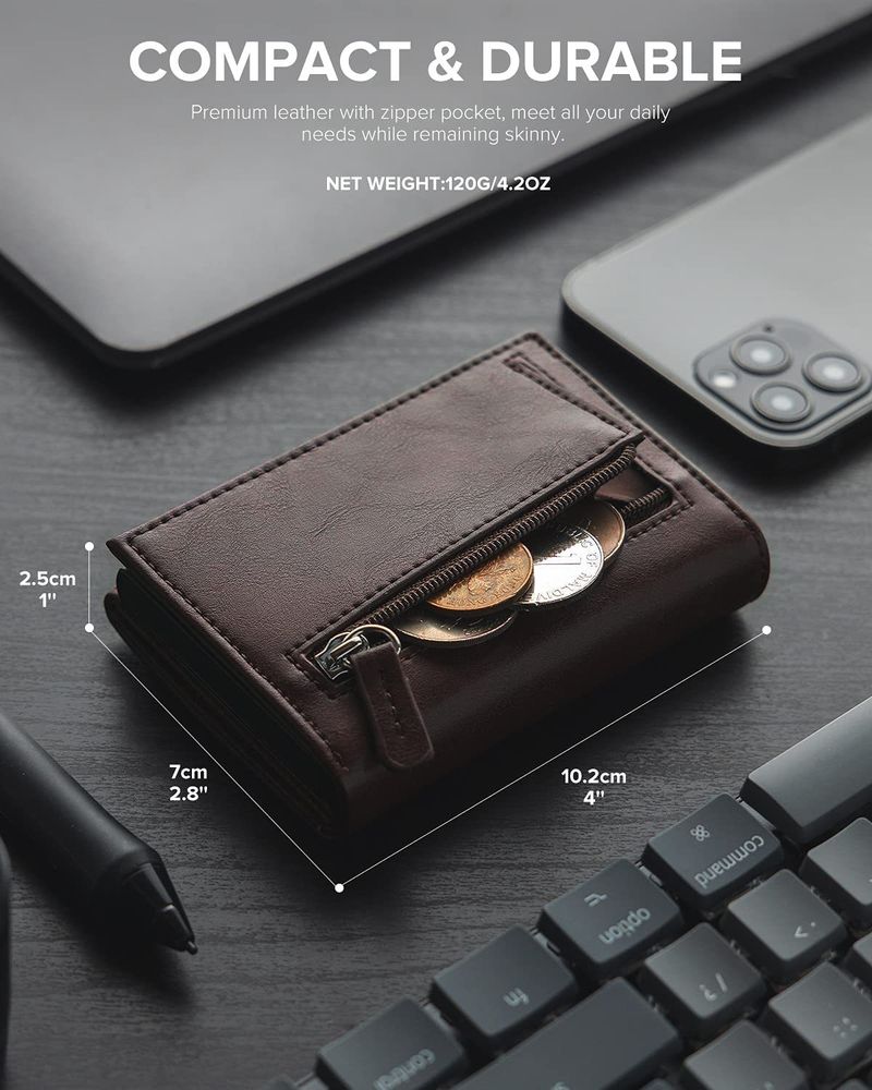 Bolsa de cartão de metal, escova anti-roubo RFID masculina, bolsa de cartão de liga de alumínio de metal, carteira_voghion.com