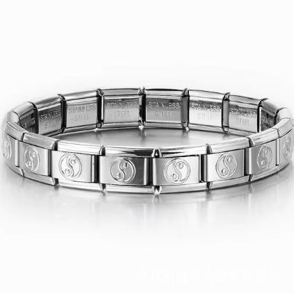 Gioielli e accessoriCinturino per orologio fai da te Modulo 18 sezioni Modello Bracciale elastico in acciaio inossidabile con ciondoli Seiko Italiani_voghion.com