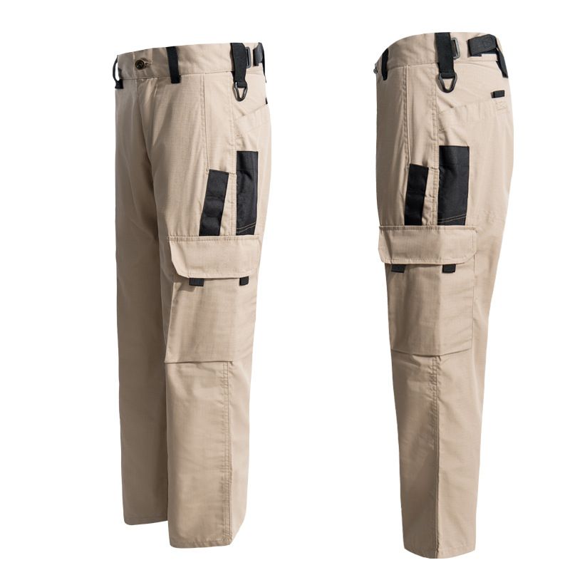 Pantalones tácticos ligeros para hombre: multibolsillos para entrenamiento y senderismo al aire libre (caqui/gris/verde/negro, tallas S-XXXL)_voghion.com