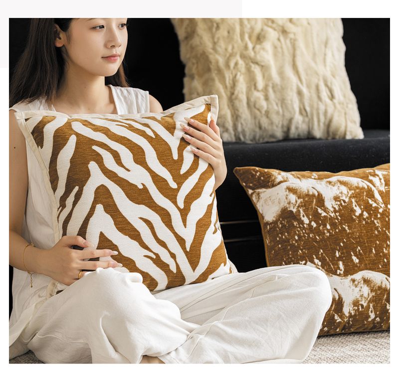 Luxuriöse, moderne Kissenbezüge – minimalistische, dekorative Sofakissen für Wohnzimmer und Schlafzimmer (2er-Set, hochwertiger Samt, stilvoll und gemütlich)_voghion.com