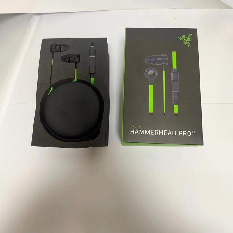 Velegnet til Razer Hammerhead Pro Shark Professional V2 In-Ear hovedtelefoner ZH Thundersnake_voghion.com