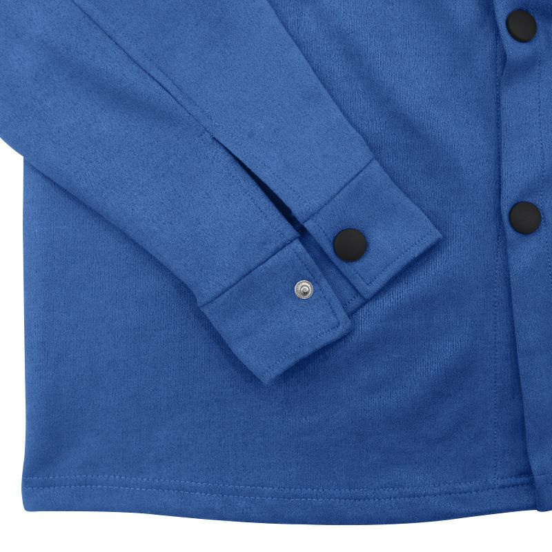 Men's Clothing Button Suede Casual Jacket Pants 2-piece Set_voghion.com