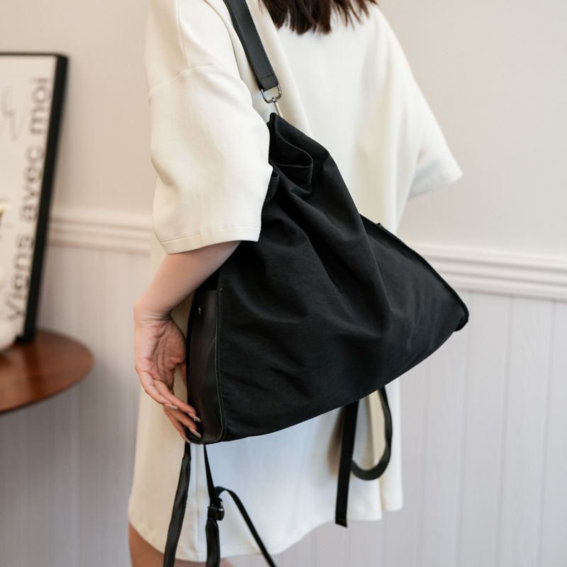 Zaino da viaggio in tela da donna, stile coreano, casual, di grande capacità, da ascella, 2024, nuovo_voghion.com