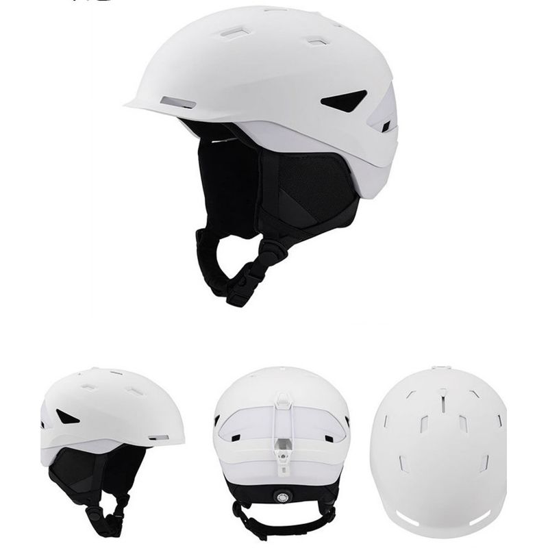 Novo com folha de ventilação ajustável, equipamento de esqui profissional integrado ao ar livre capacete de neve_voghion.com