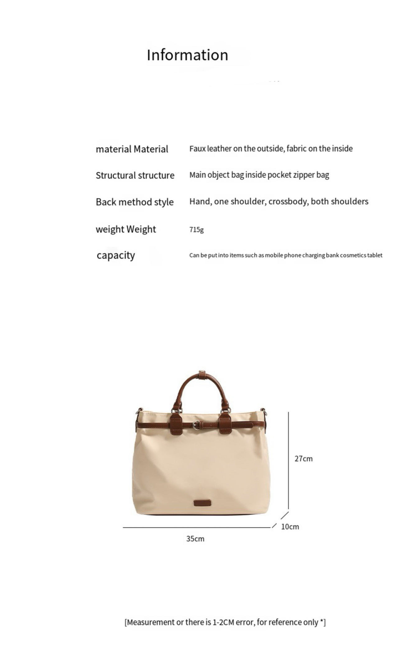 Zaino di grande capacità, design nuovo e unico con un tocco di alta qualità, può essere utilizzato come borsa a mano, a tracolla o tote bag, perfetto per gli spostamenti._voghion.com