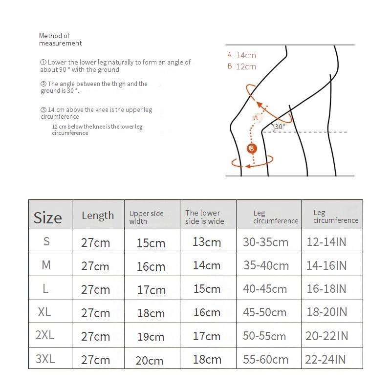 Genouillères de compression tricotées pour le sport, la course à pied, le cyclisme, le basket-ball, les genouillères respirantes, le fitness en plein air, l'alpinisme_voghion.com