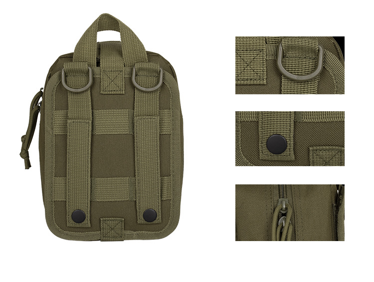 Tactical Package Tactical Camouflage Outdoor Medical Kit Multifunctional Field Emergency Supplies Reserve Kit Fire Preparedness Rescue Emergency_voghion.com