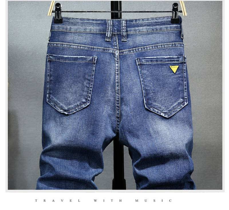 Relaxed Fit Heren Stretch Denim Shorts - Vintage Washed Distressed Ripped Casual Plus Size Voor Grote & Lange Lengtes (Maten 32-48)_voghion.com
