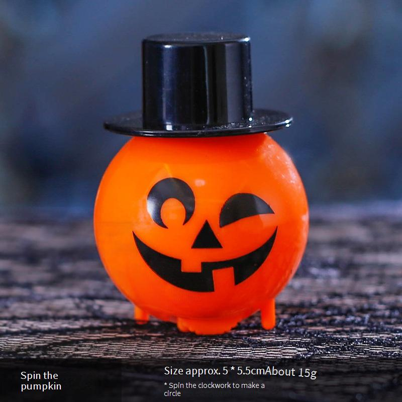Spooky Halloween Keychain Prank Toys - Jumping Eyeballs, Glow-in-the-Dark Skeletons, Biting Pumpkins, Creepy Finger Sleeves_voghion.com