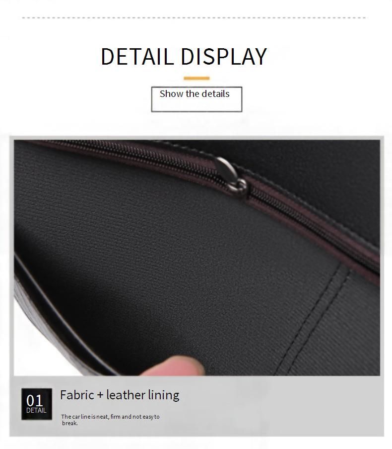 Portafoglio sottile bifold da uomo INNERSOi in pelle PU con porta biglietti da visita con più scomparti per contanti e carte (nero, marrone scuro, marrone chiaro)_voghion.com
