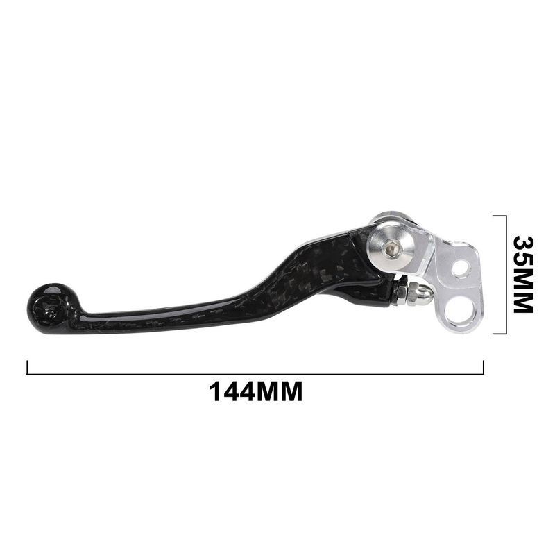 Carbon Fiber Motorcycle Brake & Clutch Levers - Lightweight & Durable Upgrade For Enhanced Control (Compatible With Multiple Models)_voghion.com
